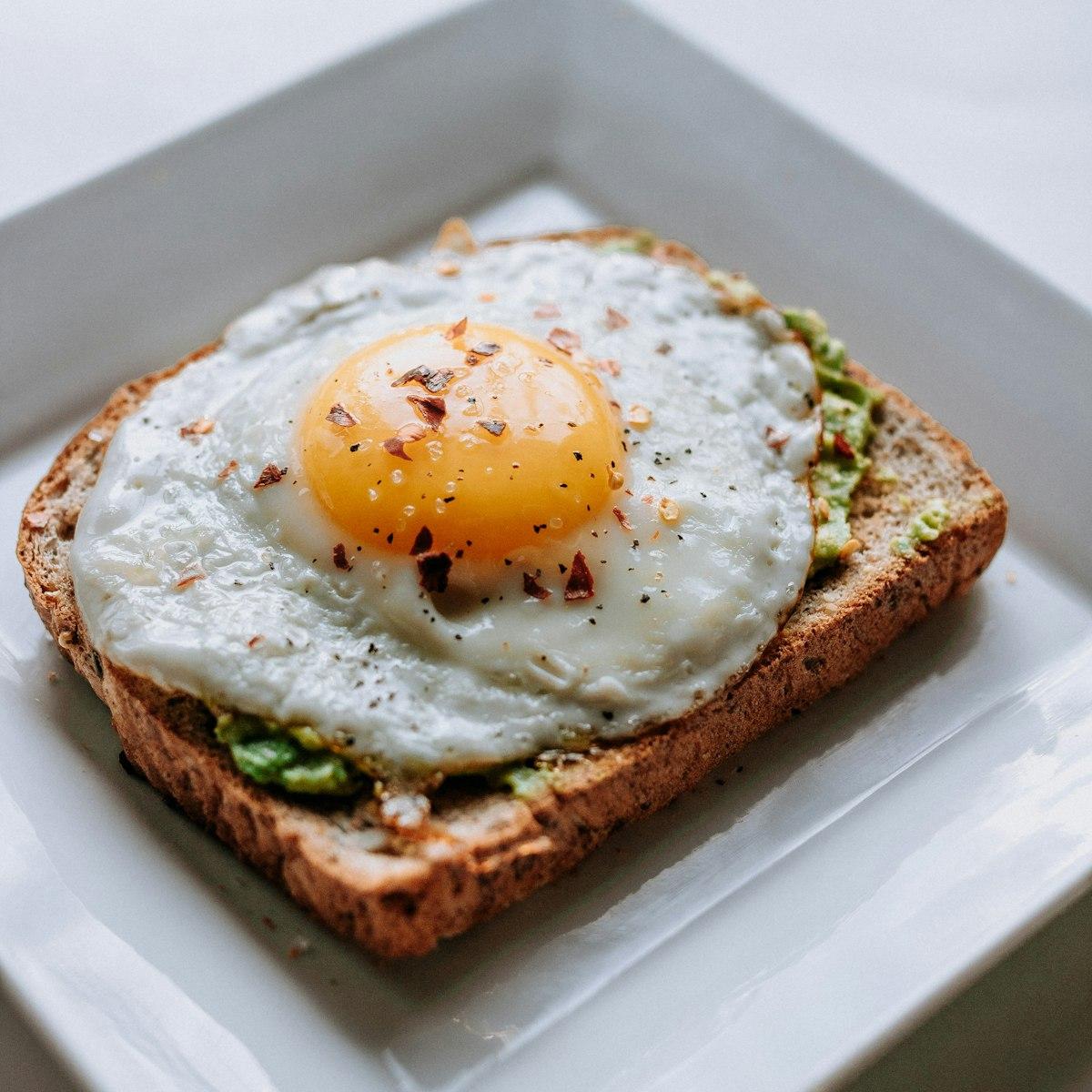 Masala Avocado & Egg Toast